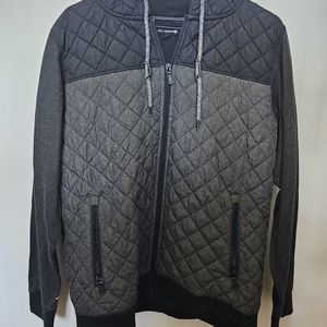 Large Ocean Current Mens Zip-up Jacket
